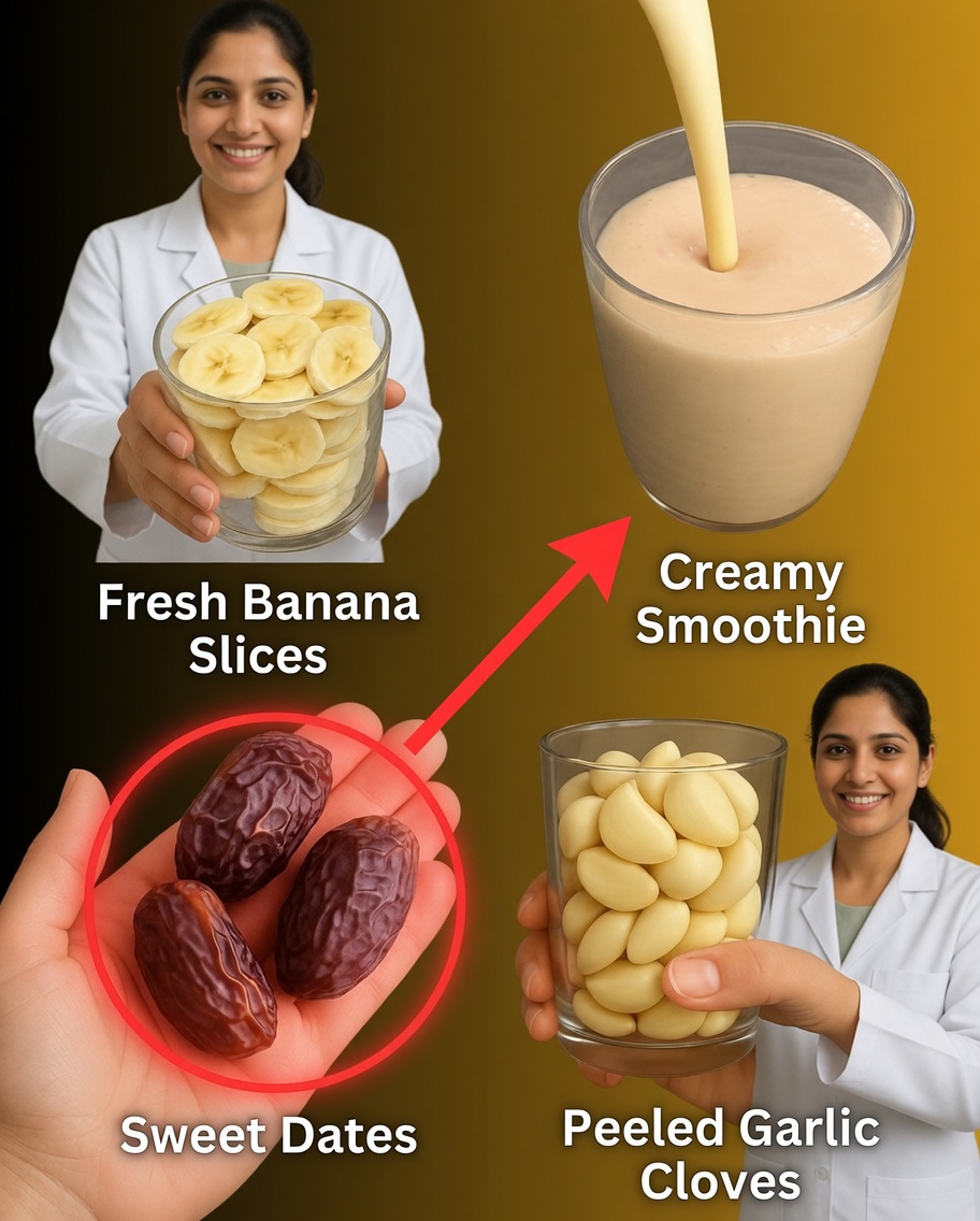 Banana, Garlic and Dates: The Surprising Mix to Boost Your Health Naturally