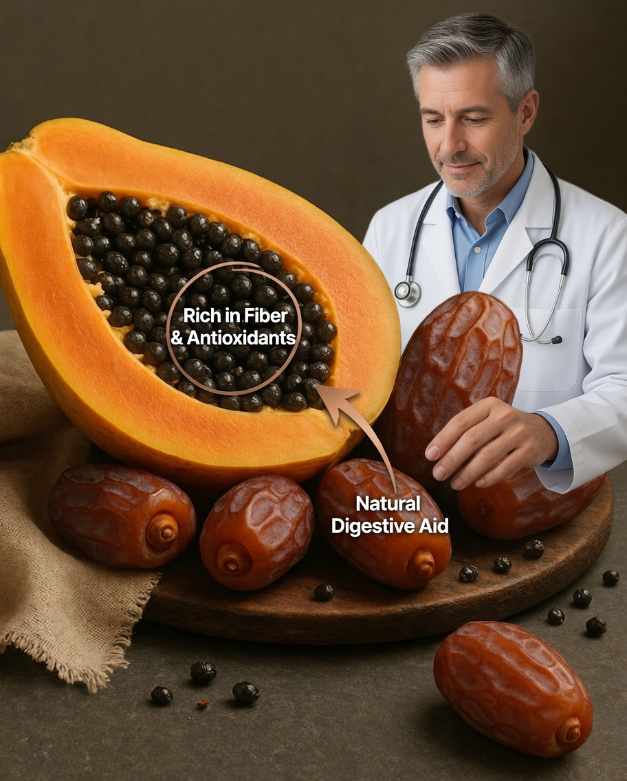 The Secret of an Ancient Doctor: How Dates and Papaya Can Restore 10 Aspects of Your Health