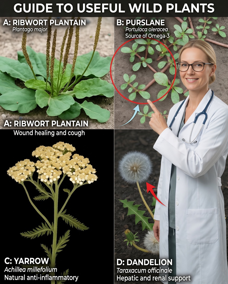 The Most Common “Weeds” Are Actually Powerful Medicinal Plants of Nature