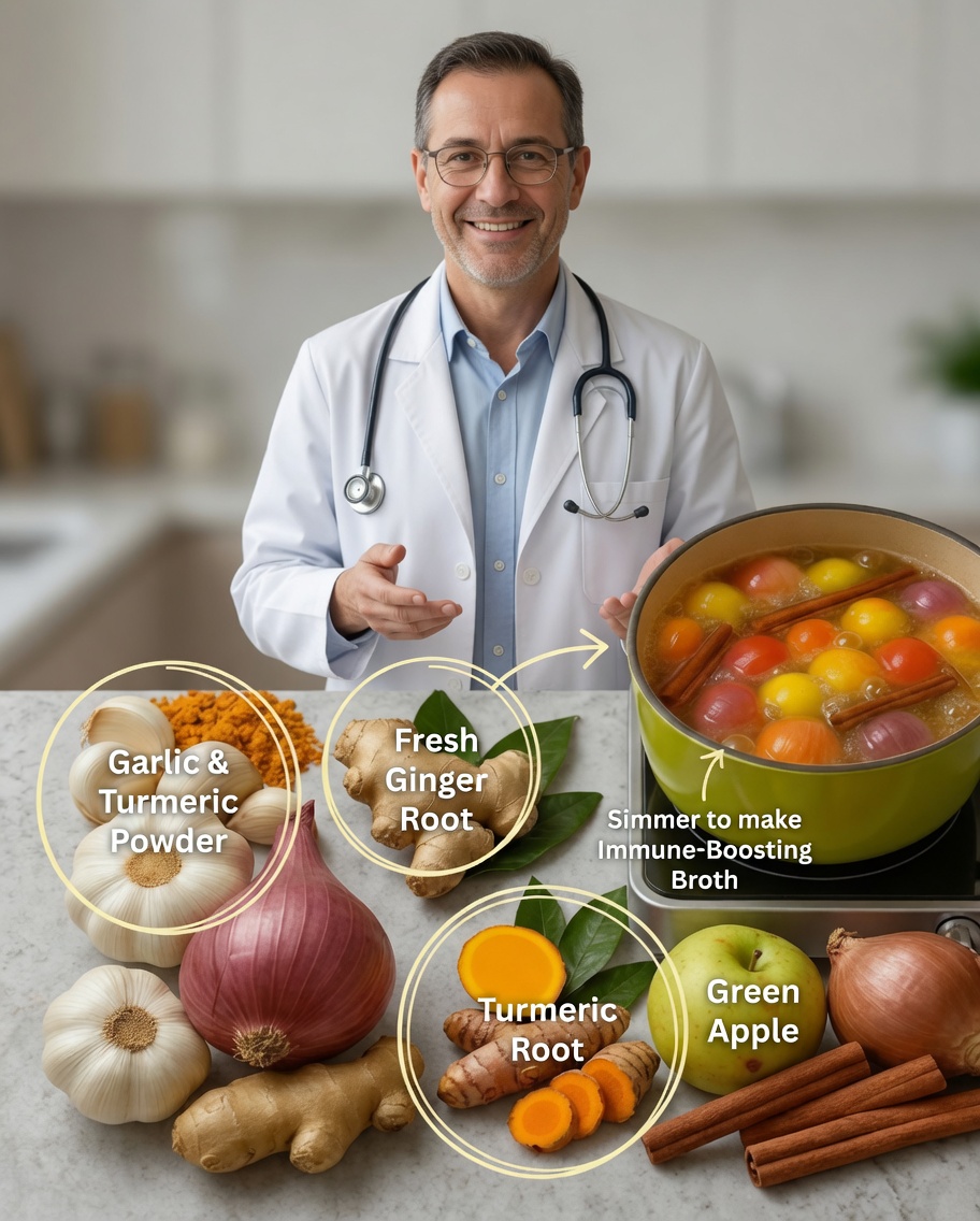 Morning and Night Tea: The Natural Infusion with Garlic, Ginger, and Other Powerful Ingredients