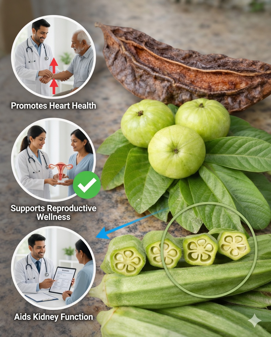 Okra Tea with Guava Leaves: A Traditional Combination to Support Urinary Well-Being and Body Balance