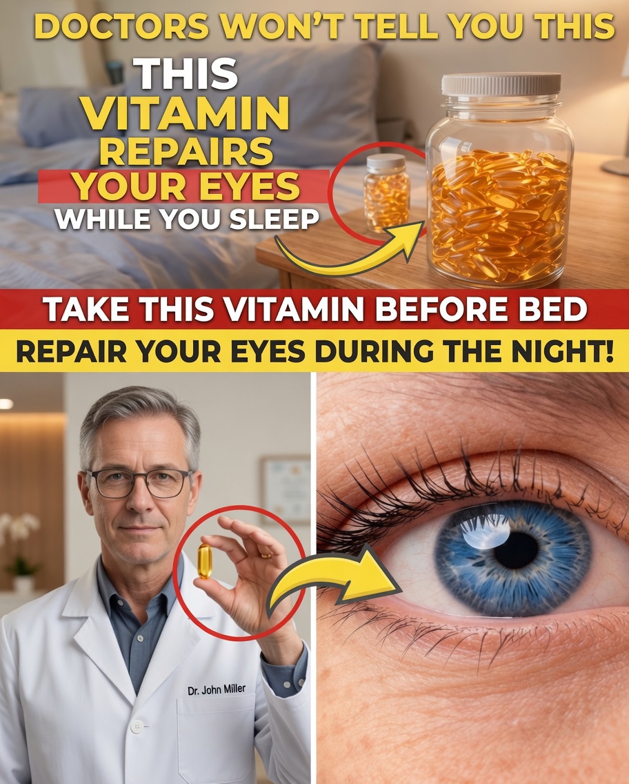 Over 60? These 3 Vitamins at Night Can Help Support Healthier Vision While You Sleep