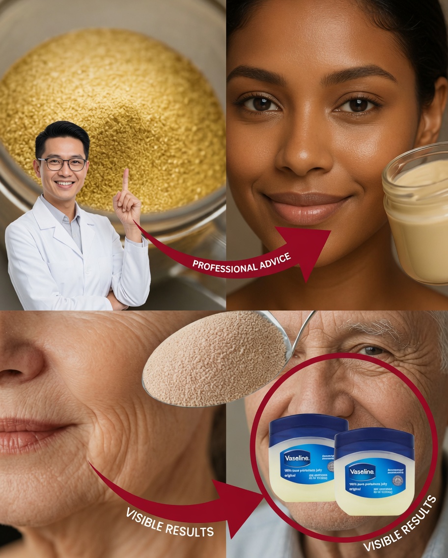 Yeast and Vaseline: A Simple Natural Mask That Helps Smooth Wrinkles and Restore Skin Glow