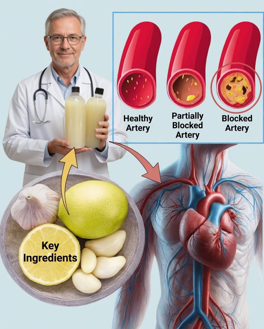 Natural Juice That Can Help Reduce Plaque in the Arteries and Improve Circulation