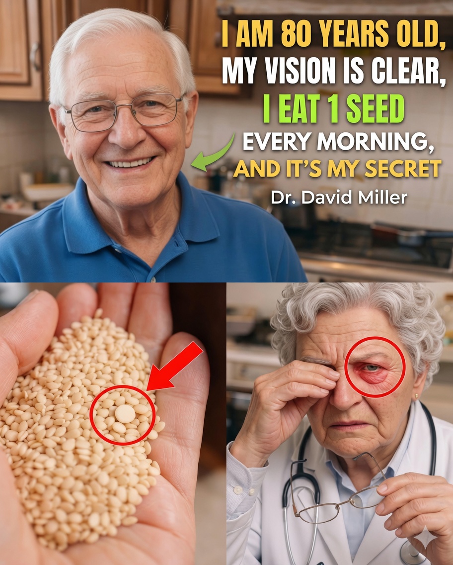Even Over 90 Years Old? Eat These 3 Seeds Every Morning to Strengthen Your Eyes and Brain (Real Science + Simple Daily Ritual)