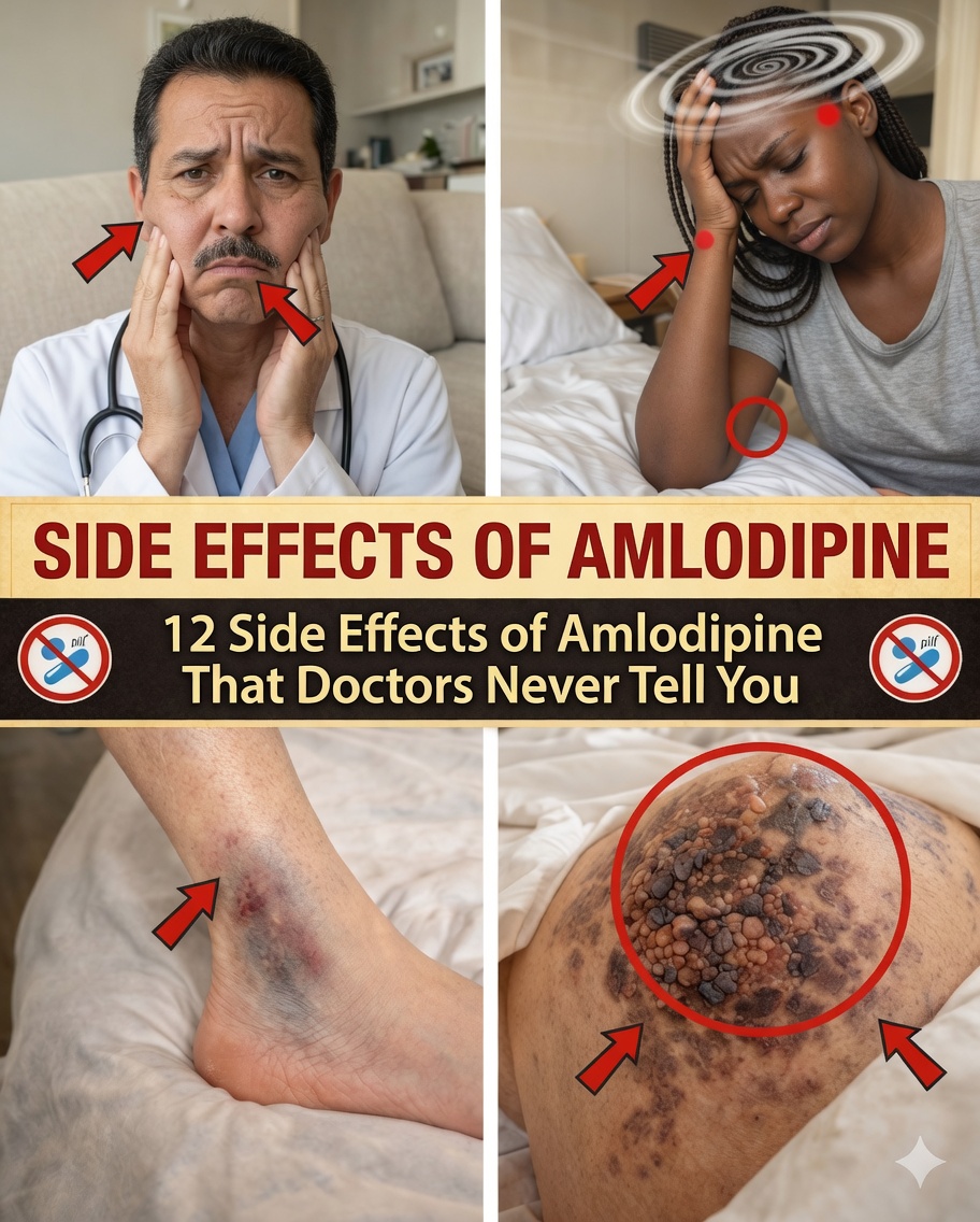 12 Little-Known Side Effects of Amlodipine You Need to Know