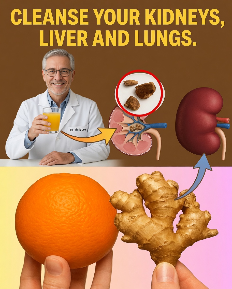 Naturally Strengthen Kidney, Liver, and Lung Health with Orange and Ginger
