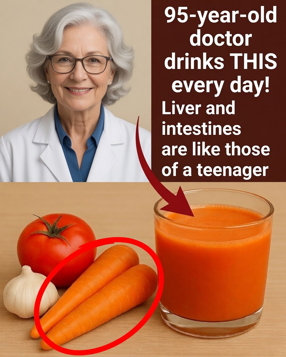 Carrot + Tomato: The Powerful Drink for Detoxification, Energy, and Longevity