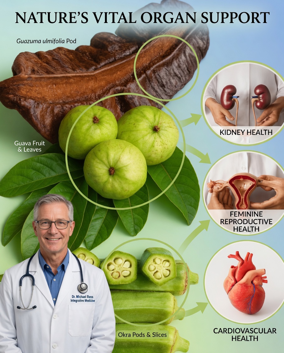 Nature’s Hidden Gems for Ovulation: Guava Leaves, Aidan Fruit, and Okra