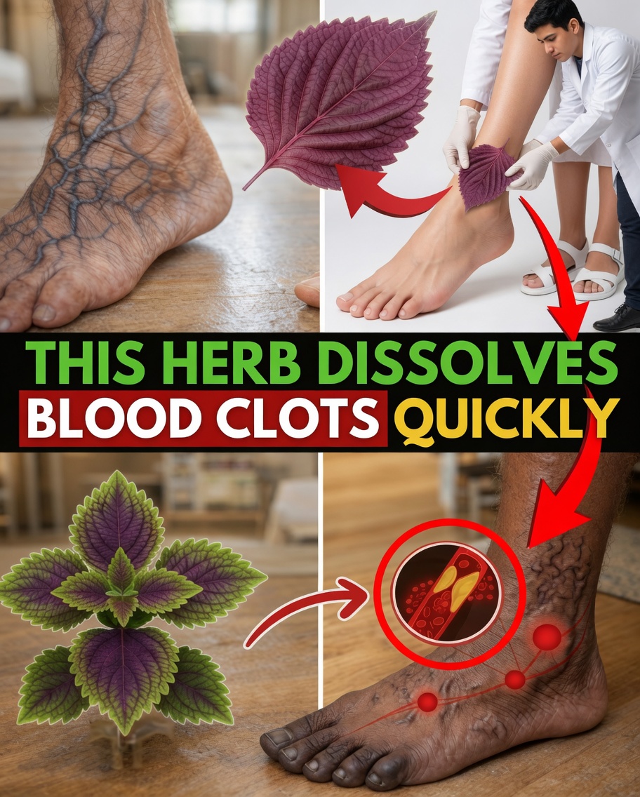 Title: 6 Powerful Herbs That Can Help Improve Circulation and Naturally Reduce the Risk of Blood Clots