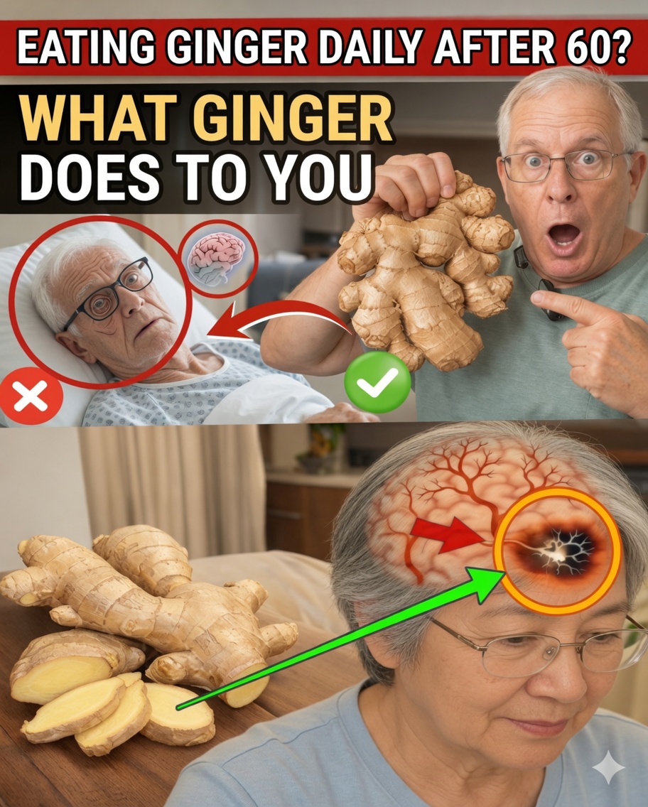 Title: What Really Happens to Your Body After 60 When You Eat Ginger Every Morning