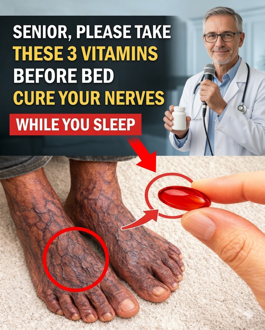 3 Vitamins to Take Before Bed That Can Help Strengthen Your Legs After 60: The Forgotten Key to Better Mobility