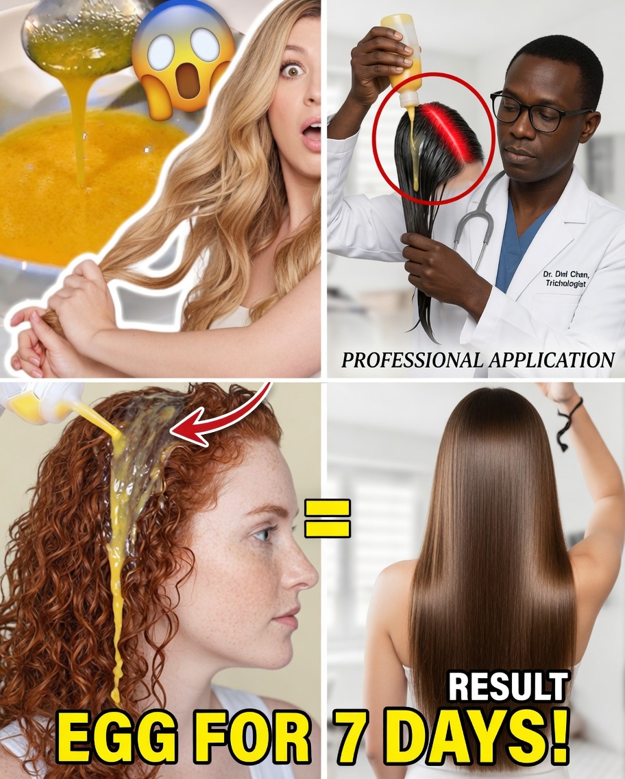 Unlock Thicker, Healthier Hair Naturally with Egg and Olive Oil