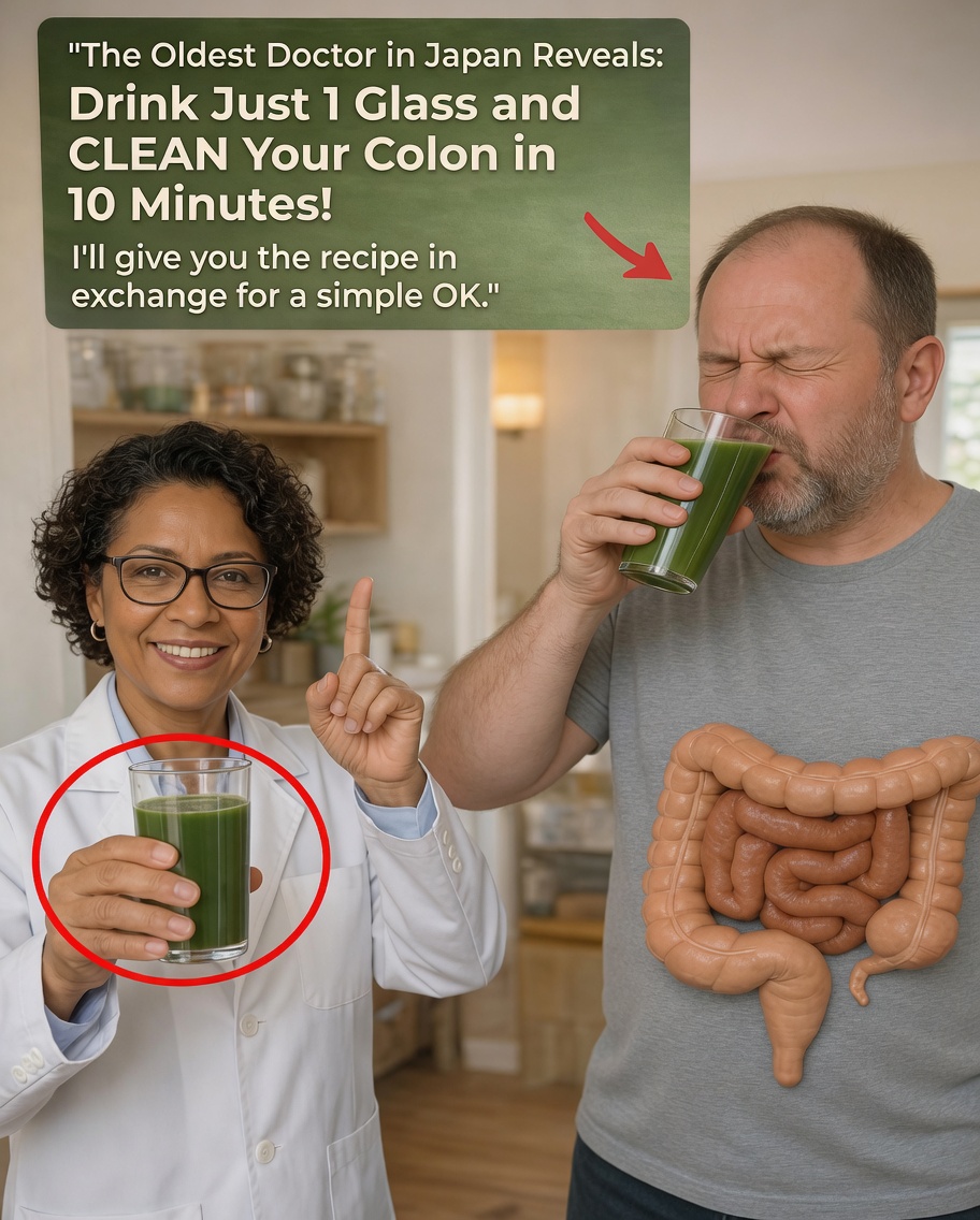 Drink 1 Glass of This Natural Recipe Every Day to Support Colon Health