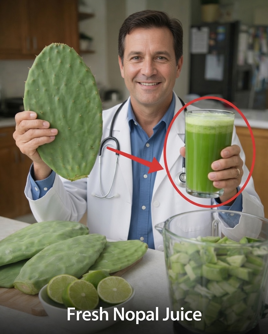 Nopal Drink with Lemon: A Refreshing Way to Support Digestion, Reduce Bloating, and Feel Lighter Naturally