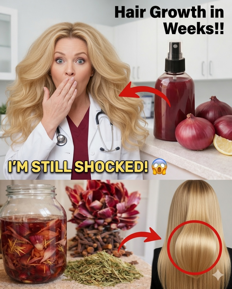 Unlock Faster Hair Growth: The Power of the Onion and Clove Blend