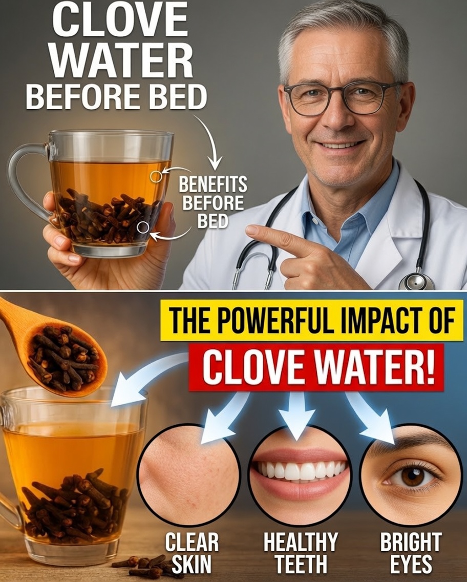 1 Cup of Clove Water Before Bed: 15 Powerful Natural Benefits for Your Body