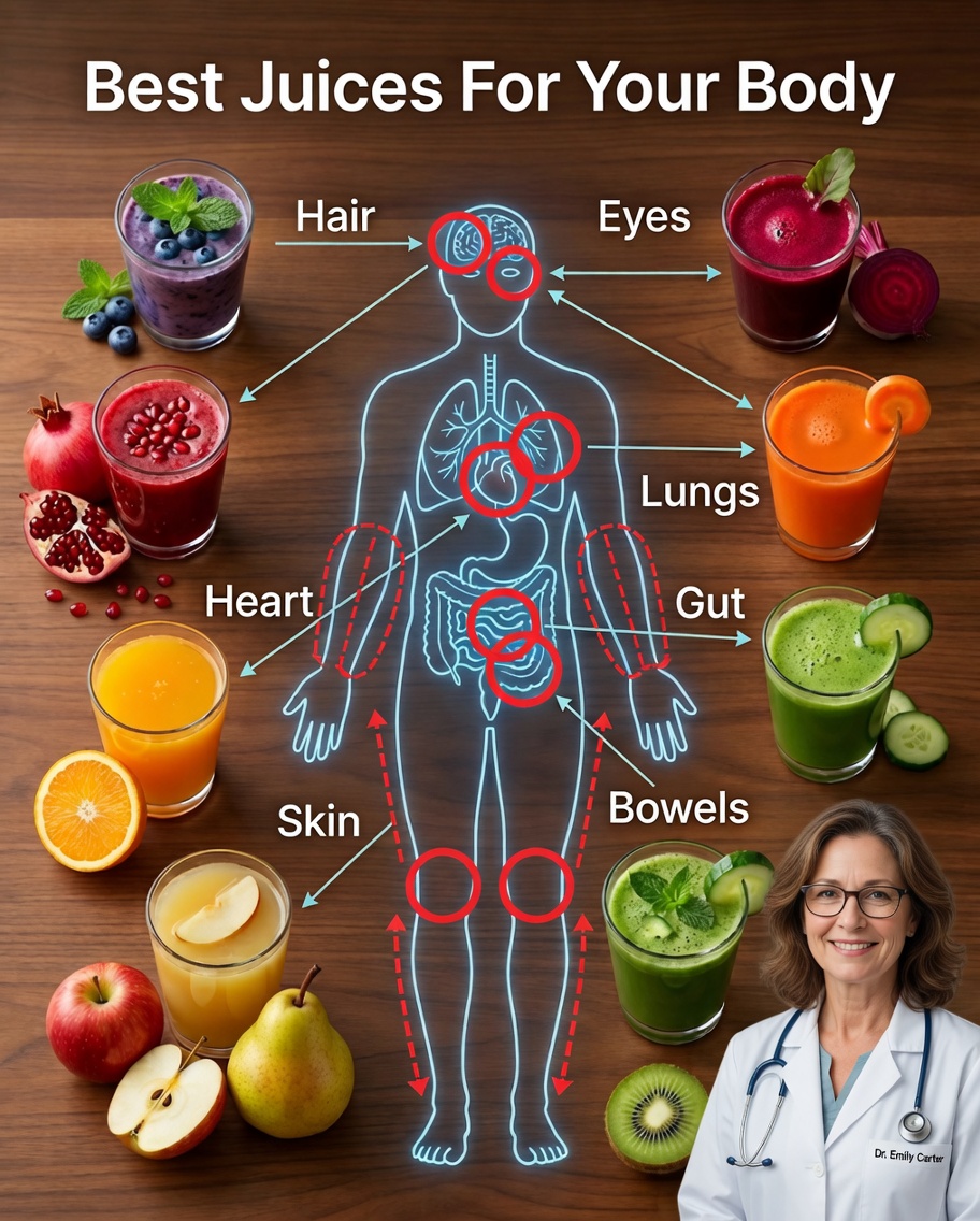 10 Best Natural Juices for Every Part of Your Body