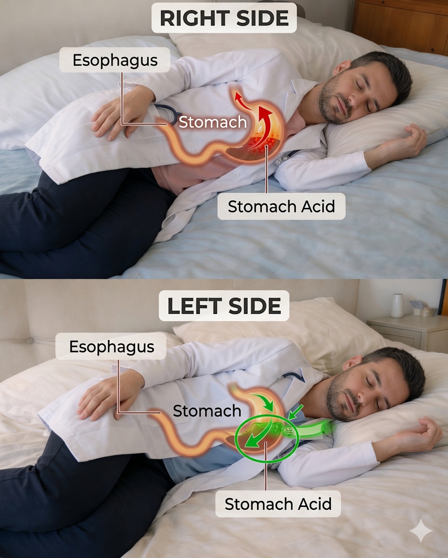 Sleeping on Your Right Side: A Simple Habit That Can Help Your Heart (But It’s Not Always the Best)